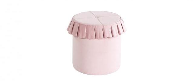 Bianca Round Pouffe